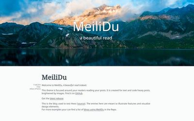 MeiliDu